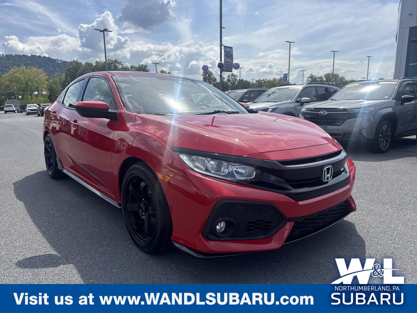 2018 Honda Civic Sport — Hatchback — 81,505 mi — Northumberland, PA