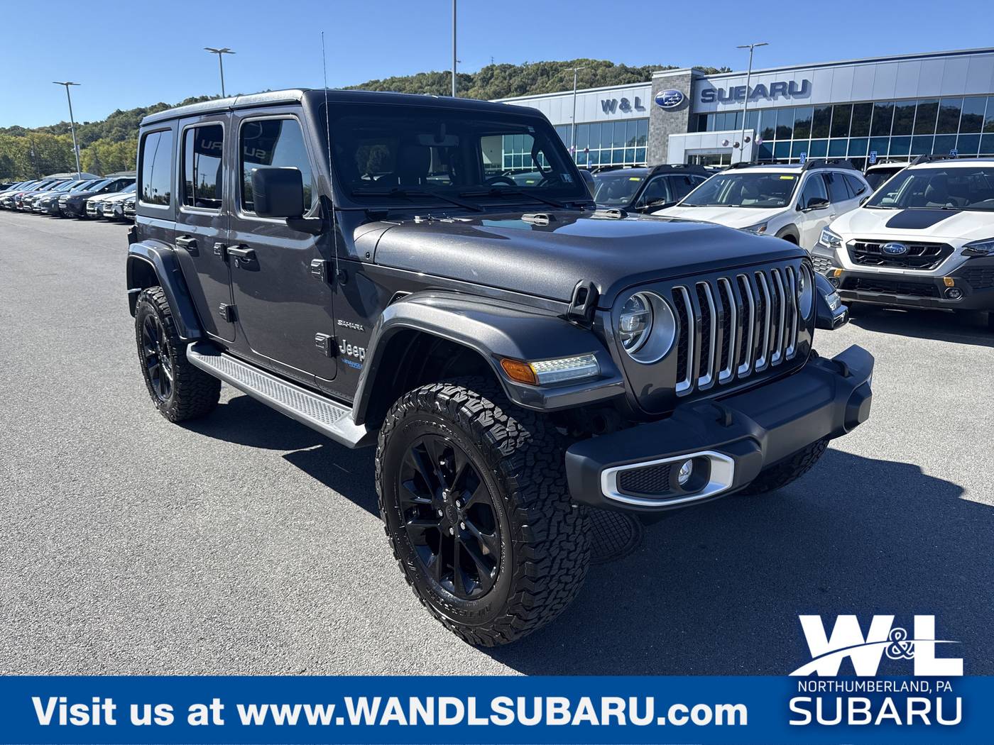 2021 Jeep Wrangler Sahara 4xe — SUV — 37,860 mi — Northumberland, PA