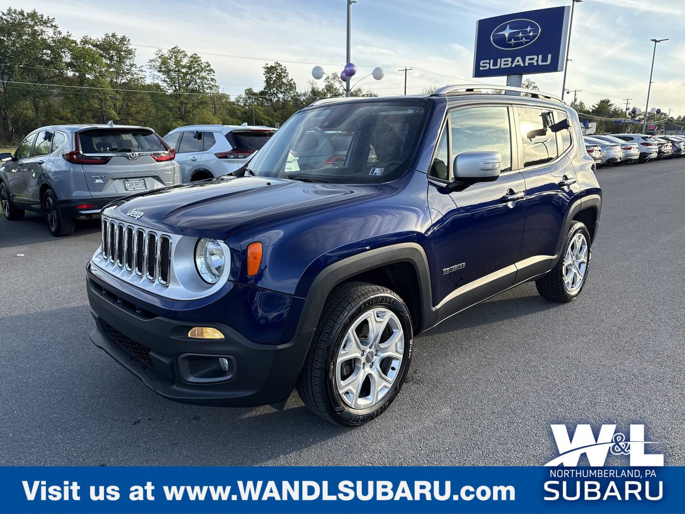 2016 Jeep Renegade Limited — SUV — 70,017 mi — Northumberland, PA