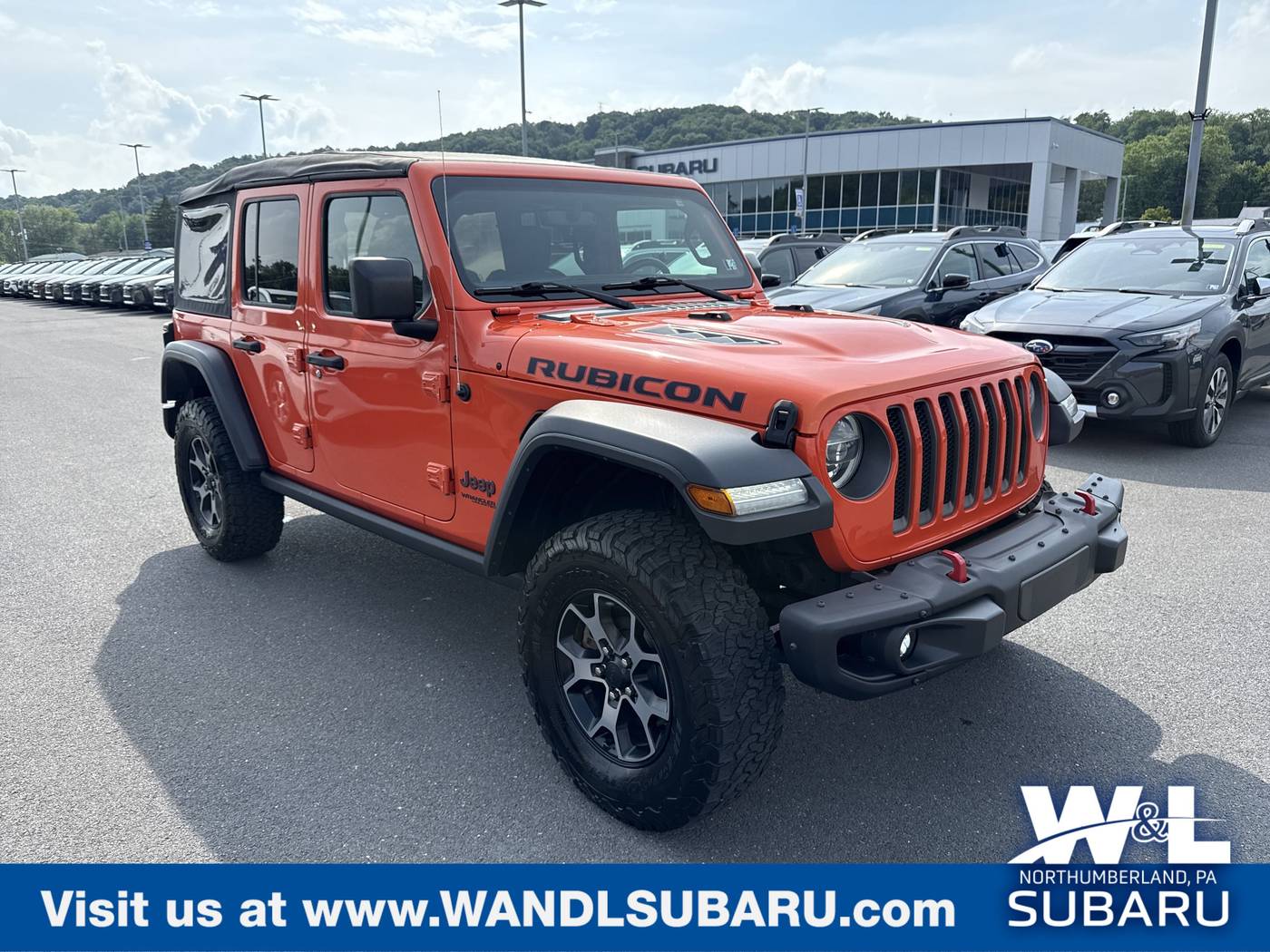 2018 Jeep Wrangler Rubicon — SUV — 52,515 mi — Northumberland, PA