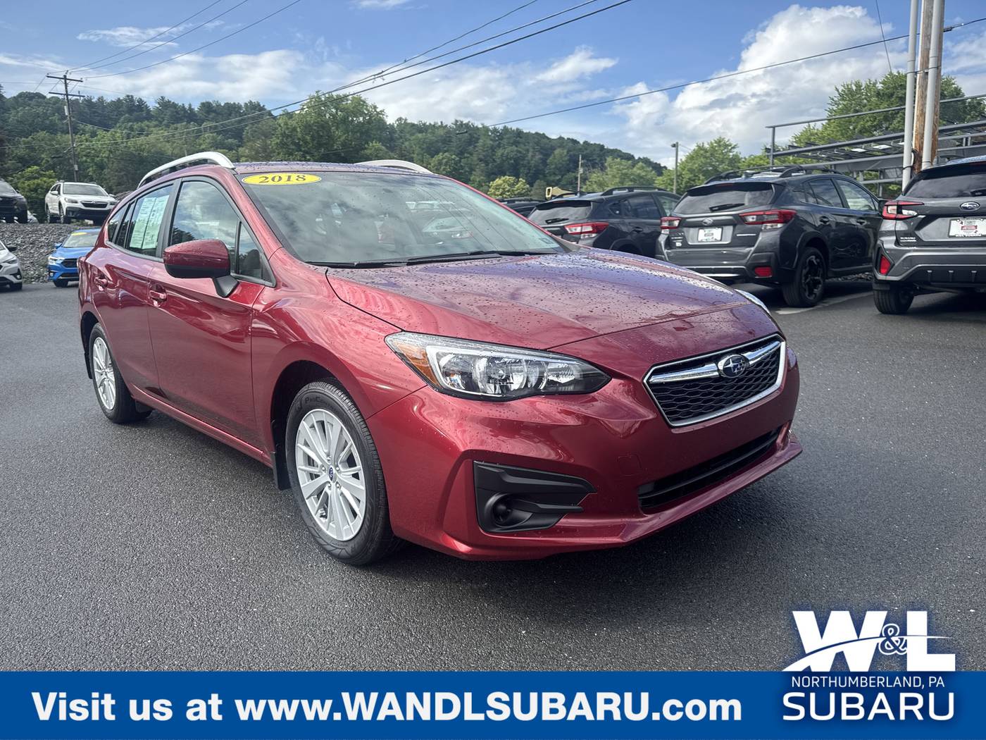2018 Subaru Impreza 2.0i Premium — Hatchback — 37,841 mi — Northumberland, PA