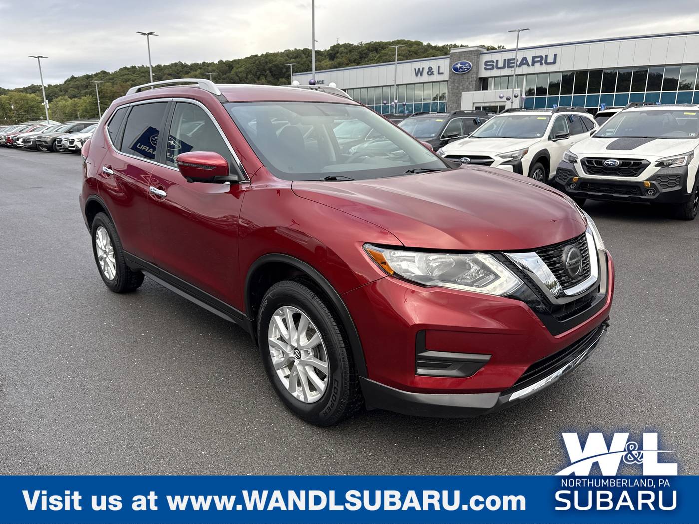 2018 Nissan Rogue SV — SUV — 56,814 mi — Northumberland, PA