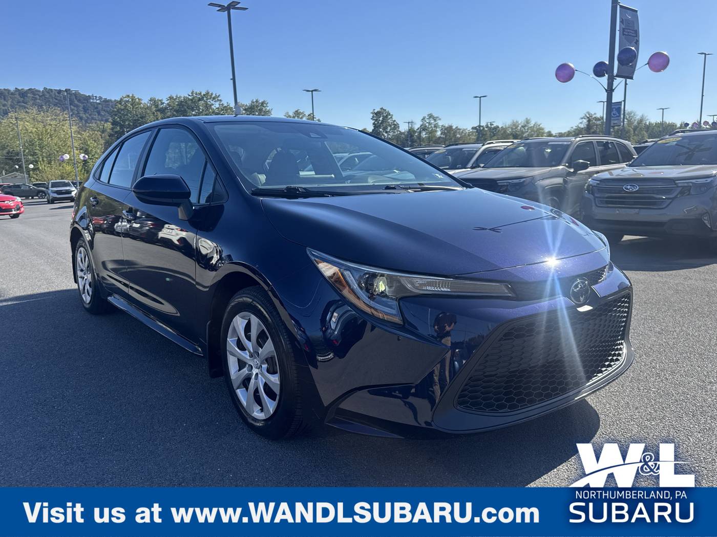 2022 Toyota Corolla LE — Sedan — 52,429 mi — Northumberland, PA