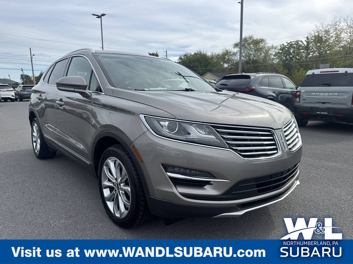 2017 Lincoln MKC Select — SUV — 57,976 mi — Northumberland, PA