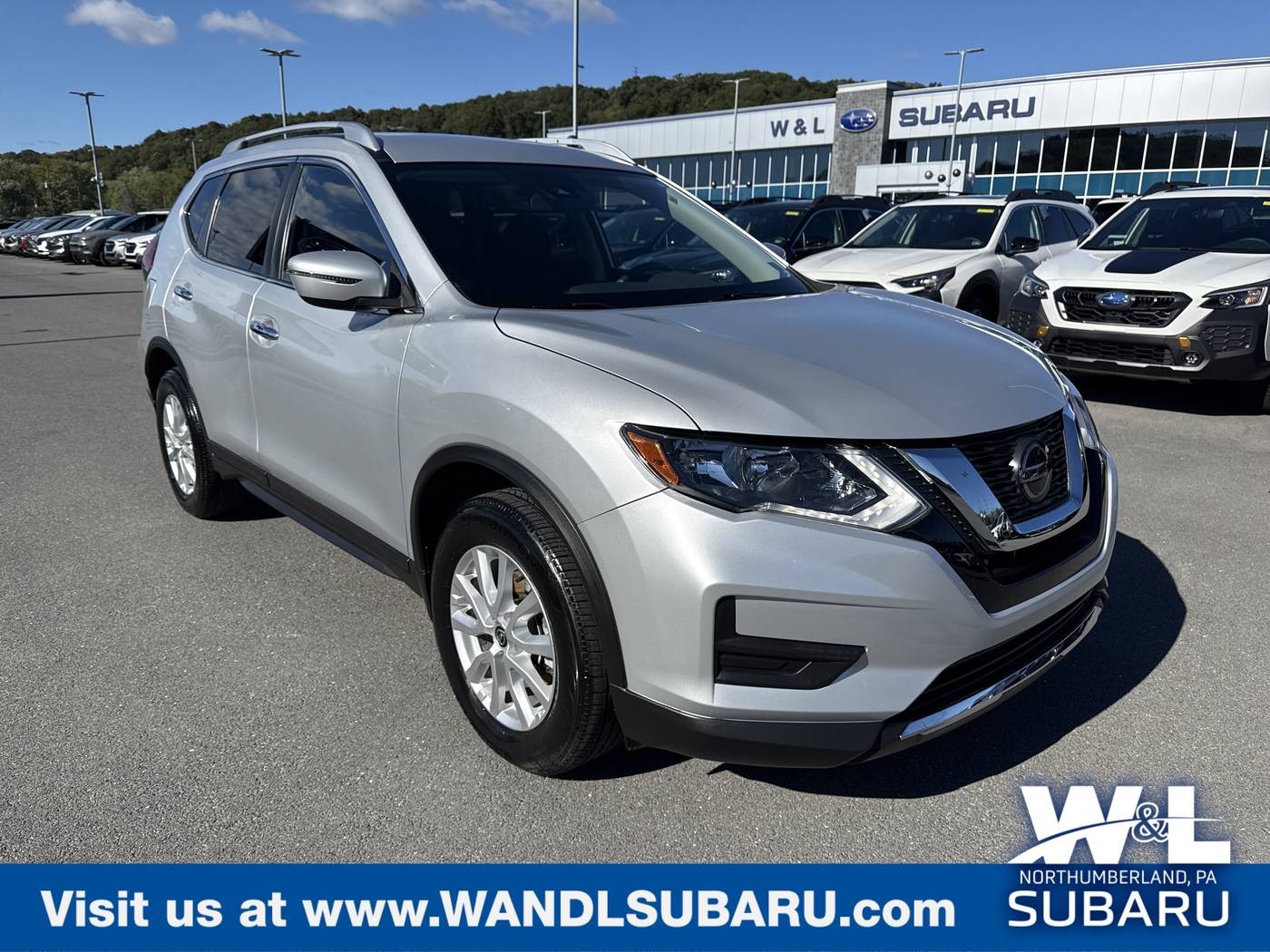 2019 Nissan Rogue SV — SUV — 43,267 mi — Northumberland, PA