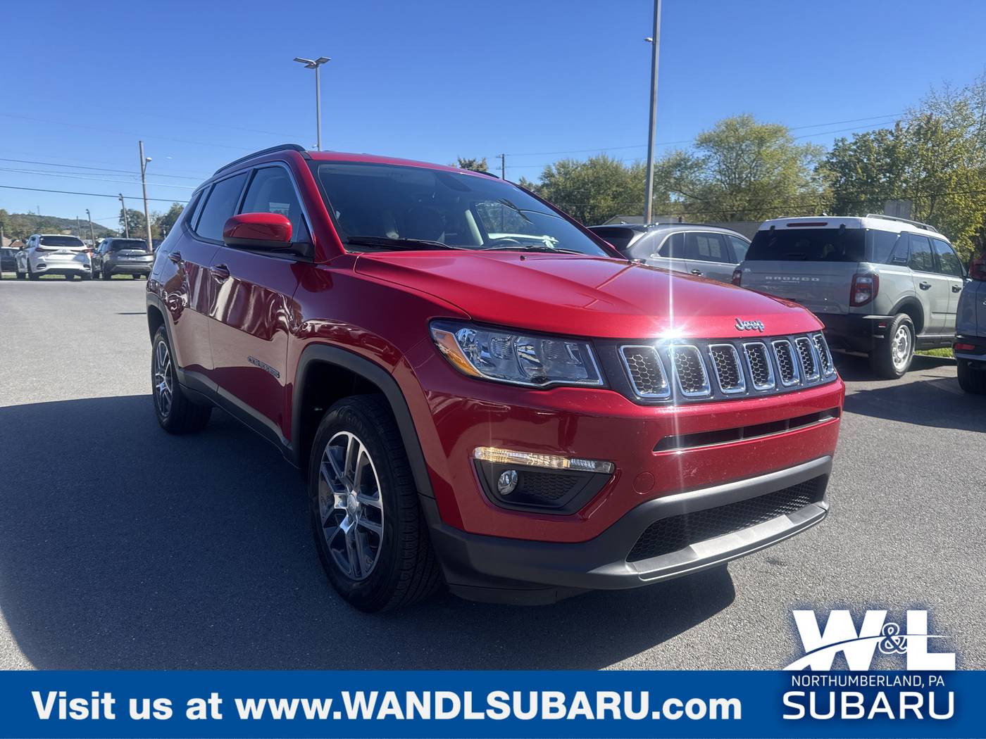 2018 Jeep Compass Latitude — SUV — 58,287 mi — Northumberland, PA