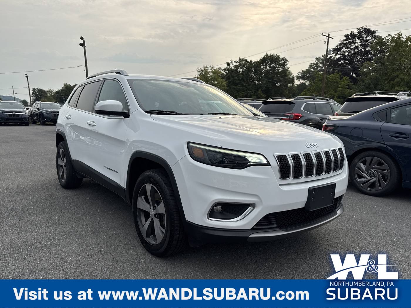 2020 Jeep Cherokee Limited — SUV — 52,998 mi — Northumberland, PA