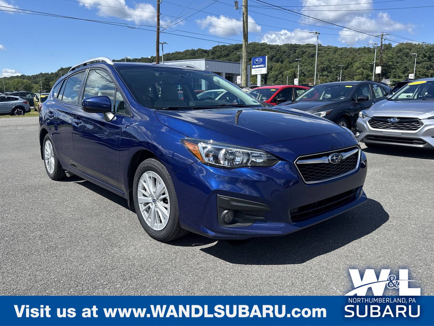2017 Subaru Impreza 2.0i Premium — Hatchback — 122,696 mi — Northumberland, PA