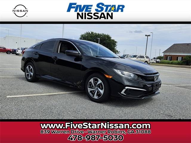 2019 Honda Civic LX — Sedan — 50,158 mi — Warner Robins, GA