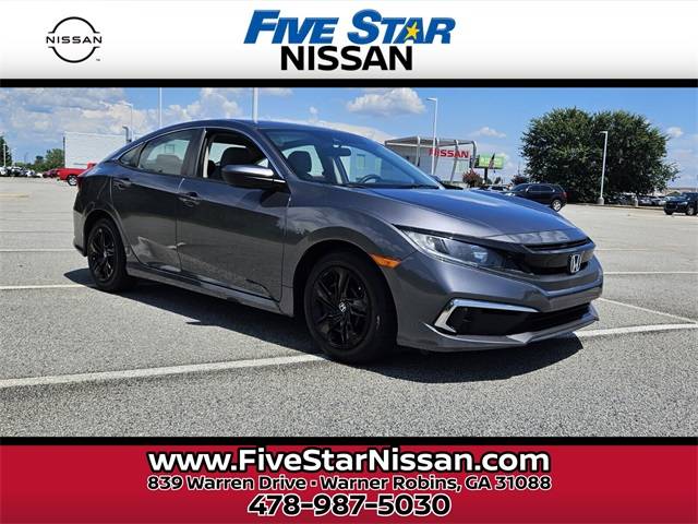 2021 Honda Civic LX — Sedan — 75,235 mi — Warner Robins, GA