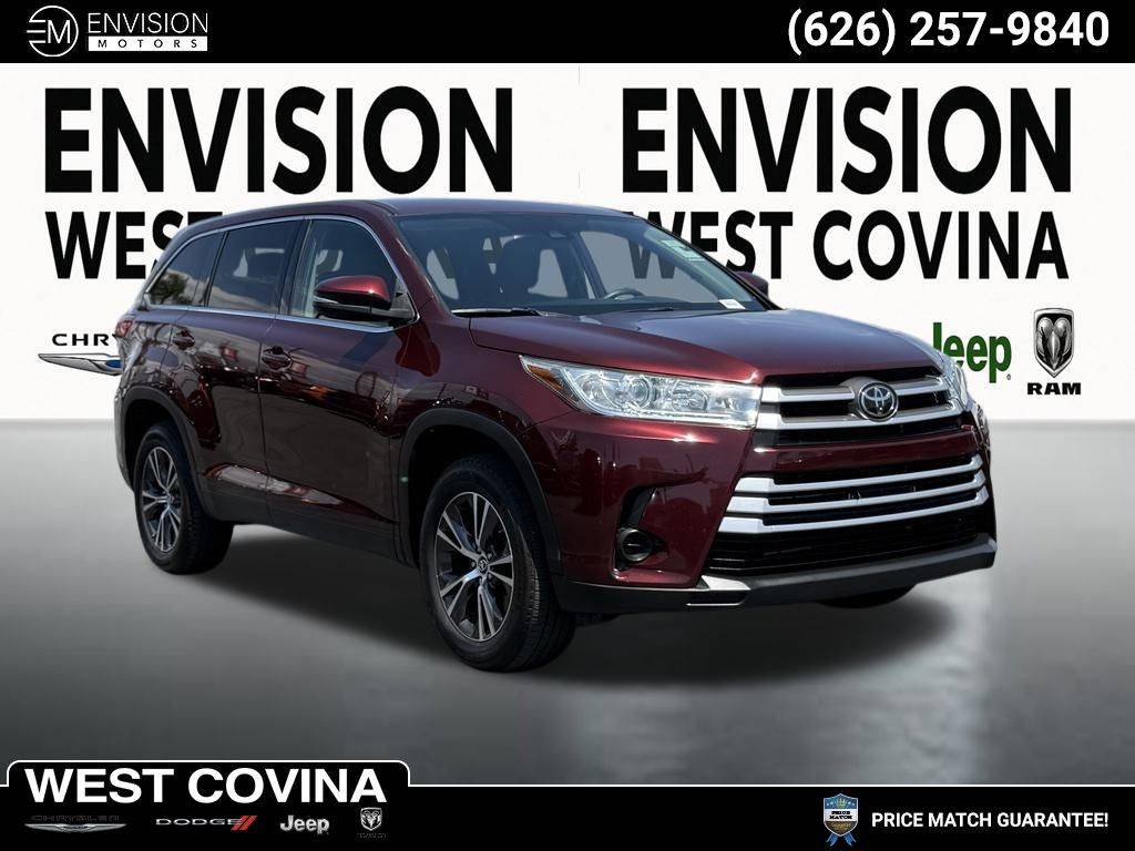 2019 Toyota Highlander LE — SUV — 88,518 mi — West Covina, CA