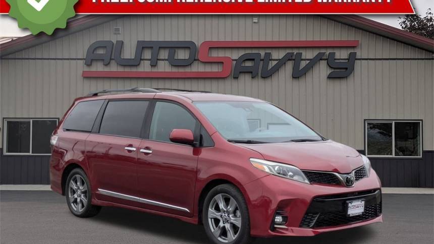 2019 Toyota Sienna SE — Minivan — 75,922 mi — Post Falls, ID