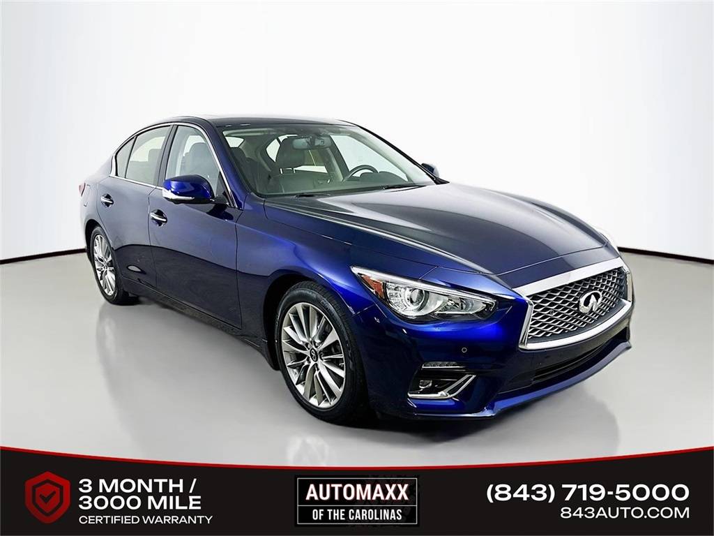 2022 INFINITI Q50 LUXE — Sedan — 24,180 mi — Summerville, SC