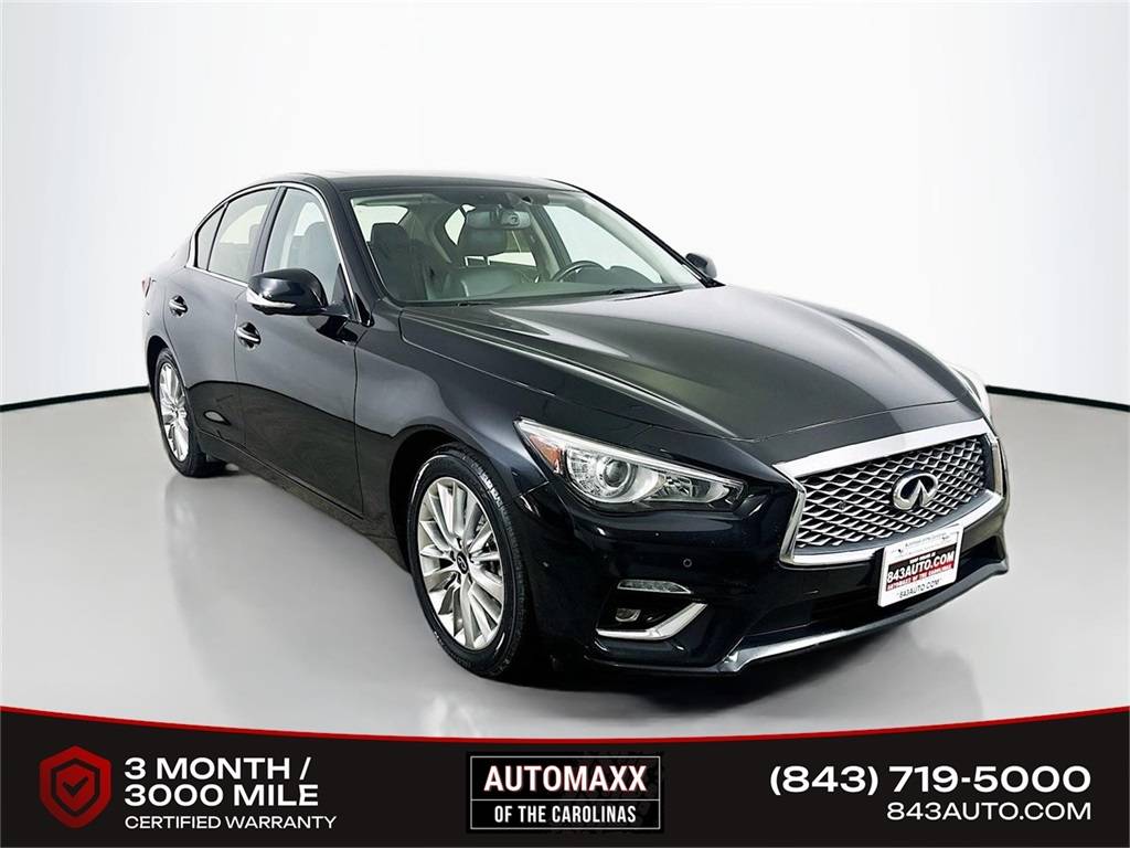 2021 INFINITI Q50 3.0t LUXE — Sedan — 77,201 mi — Summerville, SC