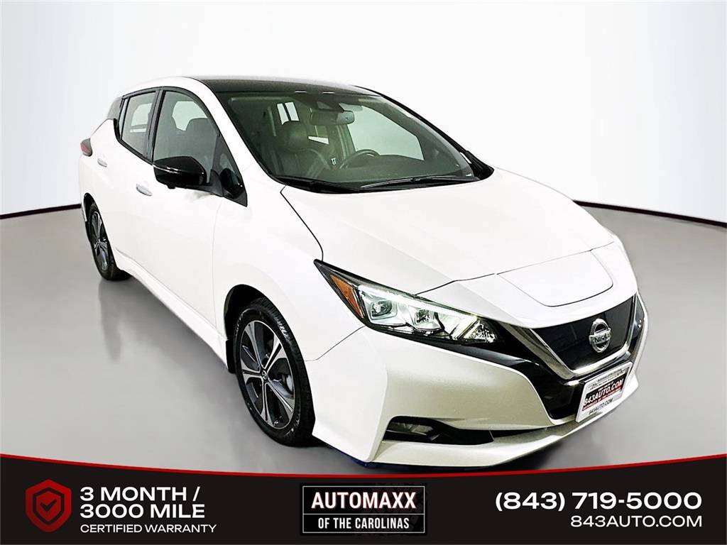 2021 Nissan LEAF SL PLUS — Hatchback — 21,346 mi — Summerville, SC