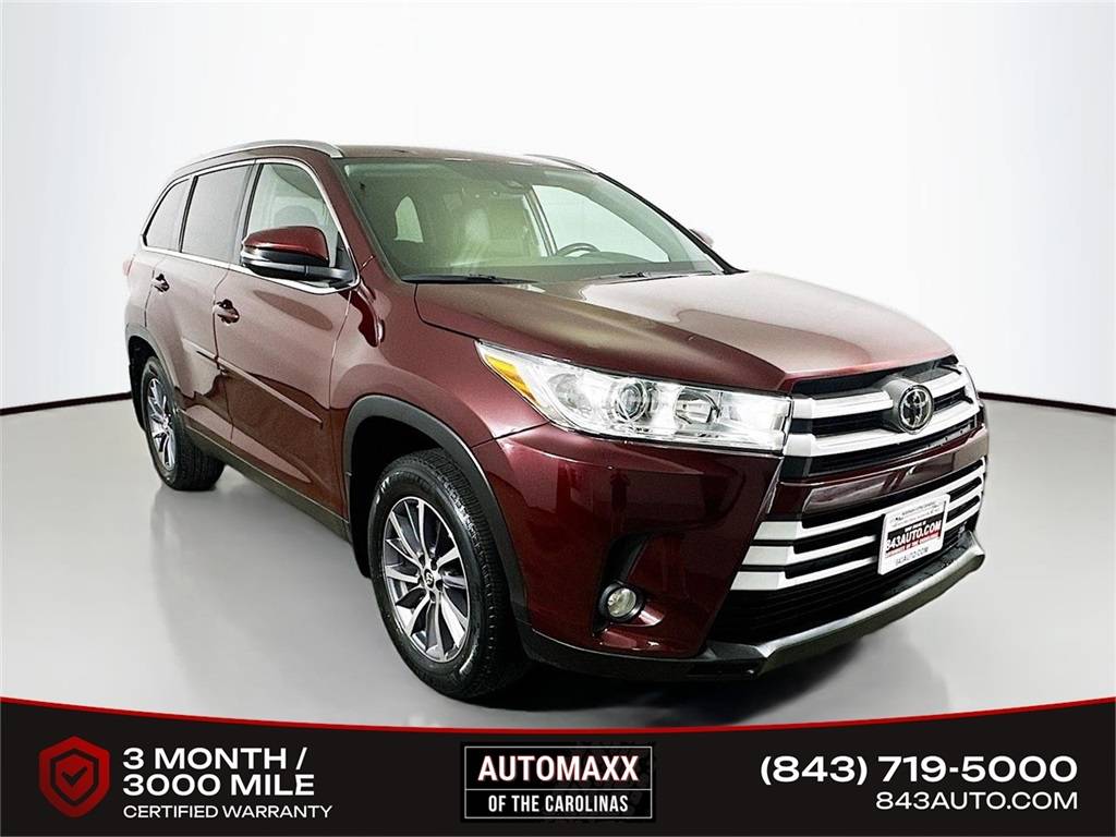 2019 Toyota Highlander XLE — SUV — 71,994 mi — Summerville, SC