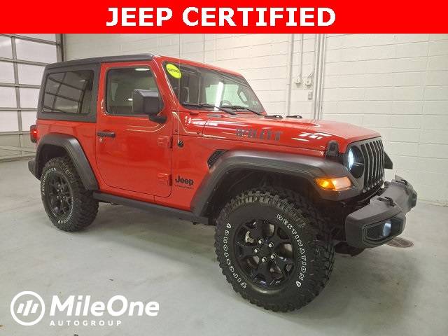 2021 Jeep Wrangler Willys — SUV — 36,868 mi — Wilkes-Barre, PA