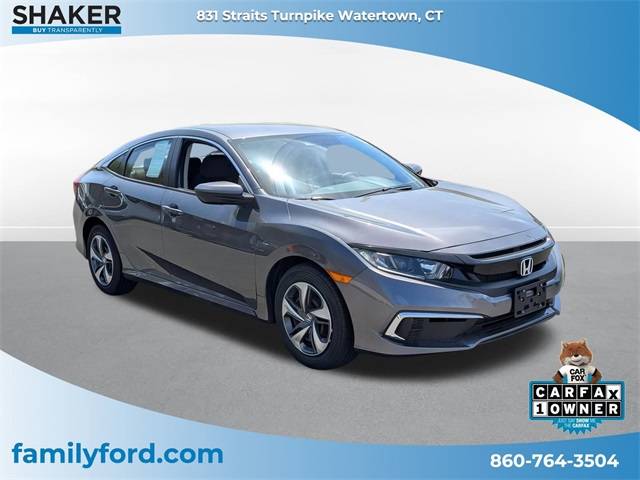 2021 Honda Civic LX — Sedan — 25,478 mi — Watertown, CT