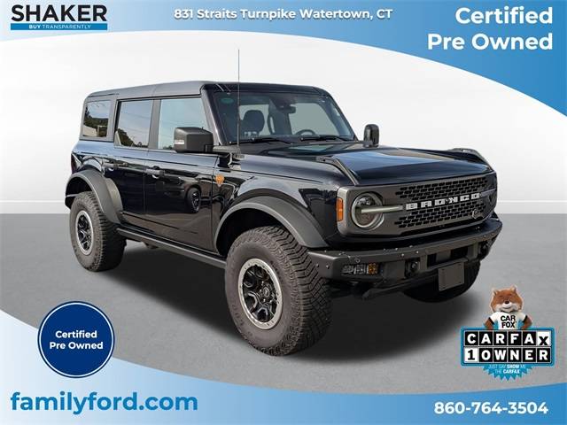 2021 Ford Bronco Badlands — SUV — 24,001 mi — Watertown, CT