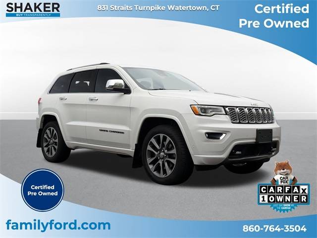 2018 Jeep Grand Cherokee Overland — SUV — 97,046 mi — Watertown, CT