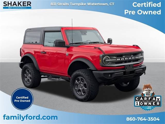 2022 Ford Bronco Big Bend — SUV — 26,136 mi — Watertown, CT