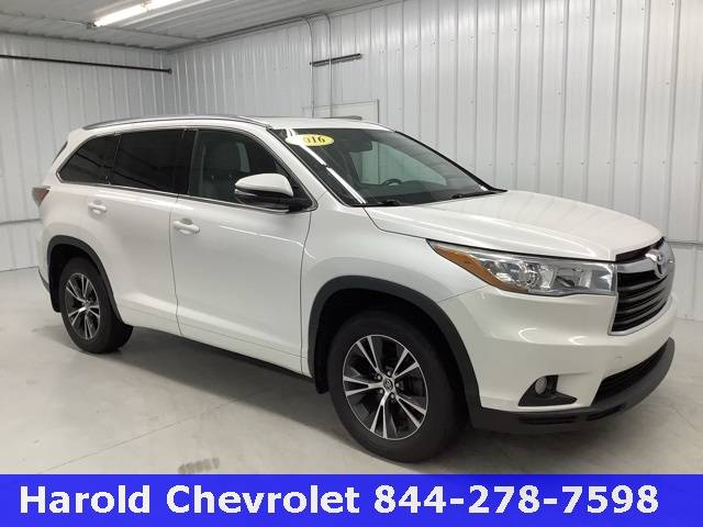 2016 Toyota Highlander XLE — SUV — 167,445 mi — Angola, IN