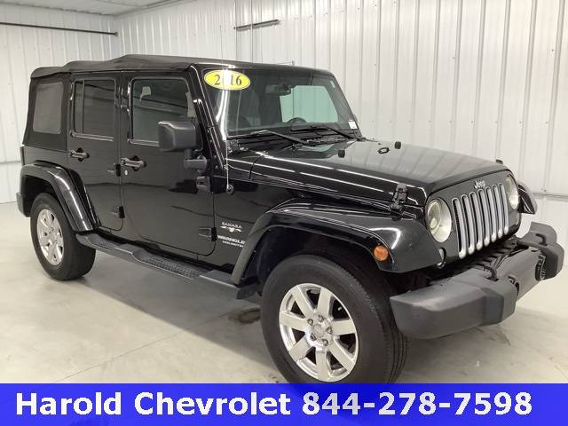 2016 Jeep Wrangler Sahara — SUV — 124,804 mi — Angola, IN