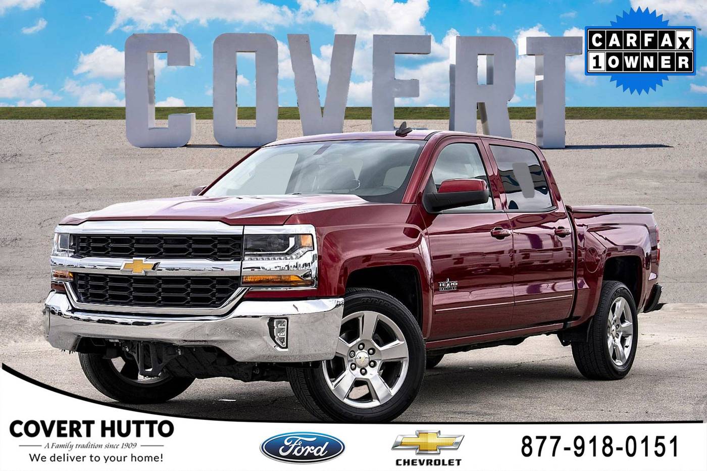 2018 Chevrolet Silverado 1500 LT — Pickup Truck — 107,058 mi — Hutto, TX