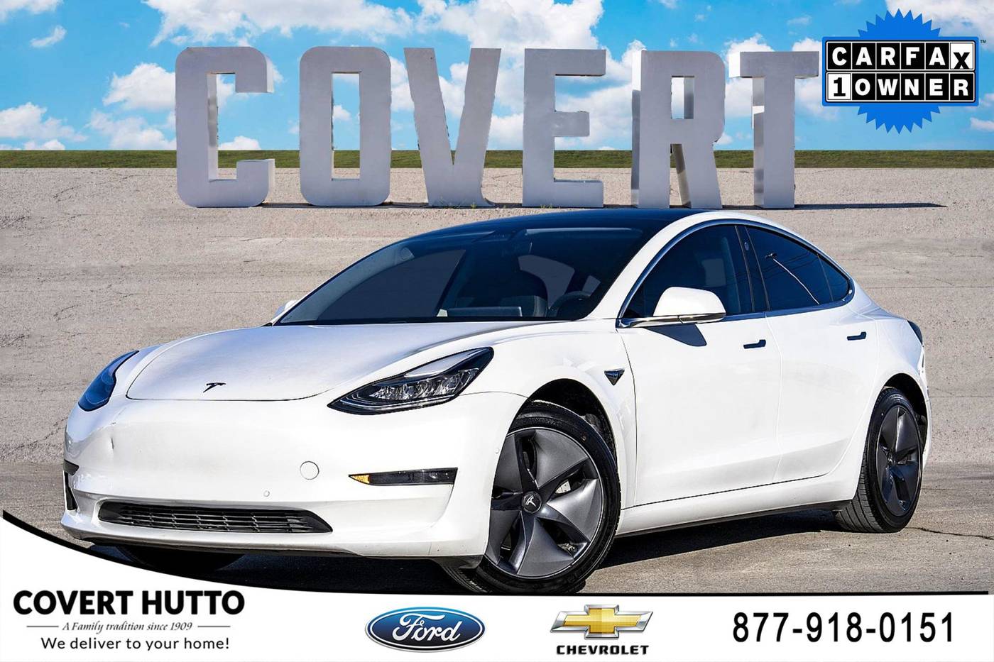 2020 Tesla Model 3 Standard Range Plus — Sedan — 53,211 mi — Hutto, TX