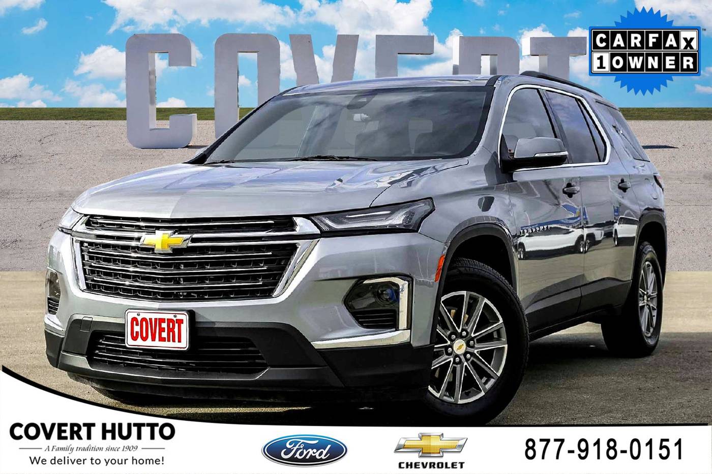 2023 Chevrolet Traverse LT Cloth — SUV — 35,551 mi — Hutto, TX