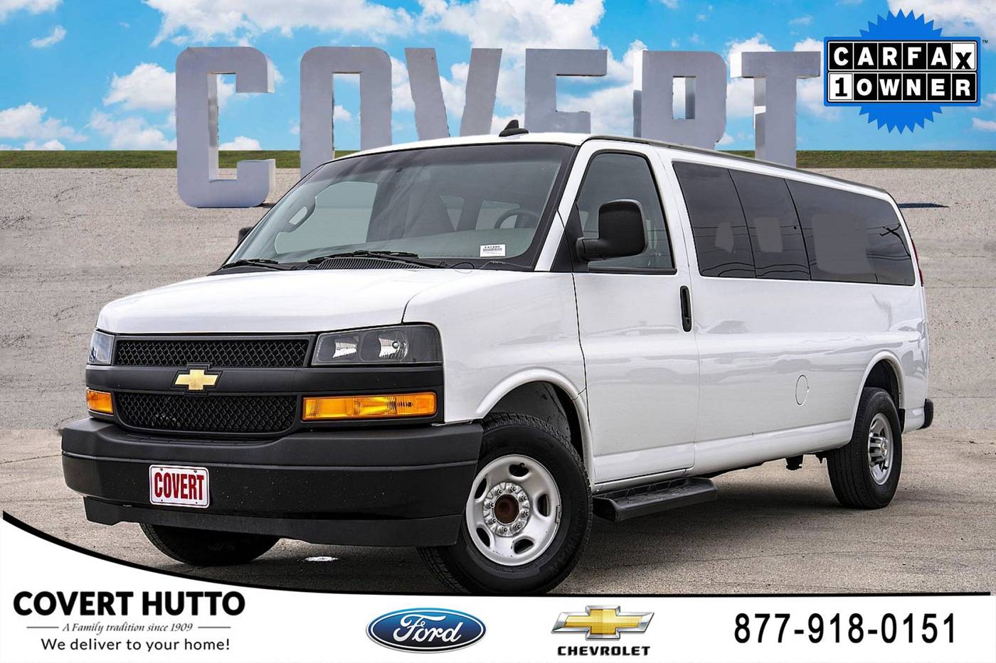 2022 Chevrolet Express Passenger LS — Passenger Van — 48,390 mi — Hutto, TX