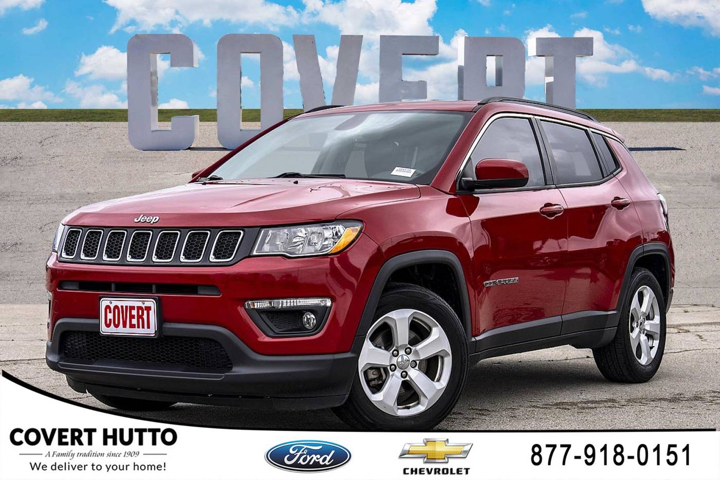 2019 Jeep Compass Latitude — SUV — 44,933 mi — Hutto, TX