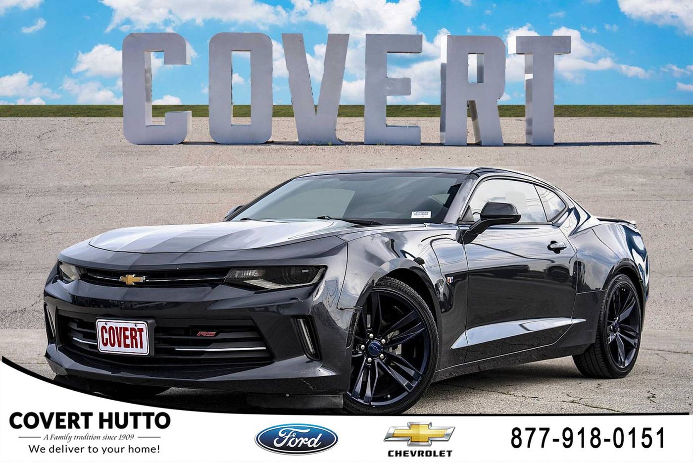2018 Chevrolet Camaro 1LT — Coupe — 70,529 mi — Hutto, TX
