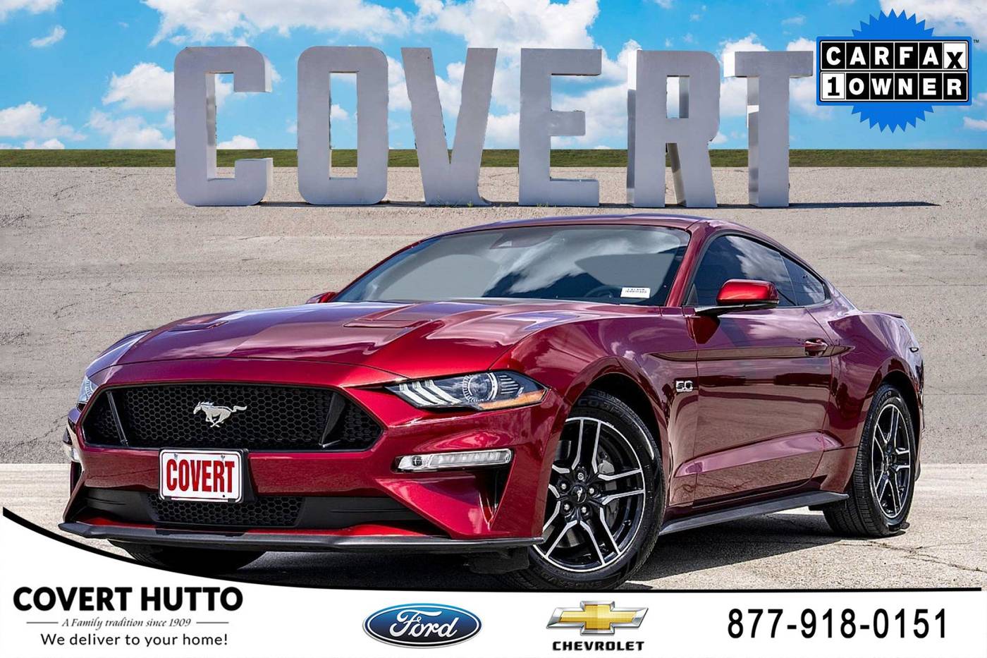 2018 Ford Mustang GT Premium — Coupe — 35,073 mi — Hutto, TX