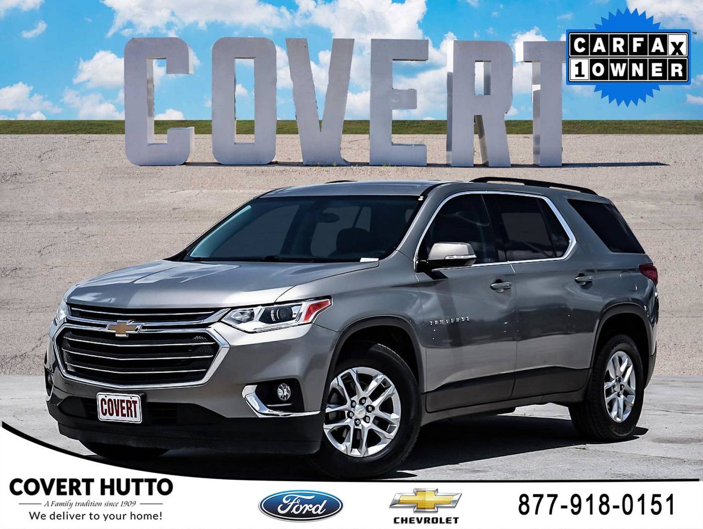 2019 Chevrolet Traverse LT Cloth — SUV — 58,514 mi — Hutto, TX