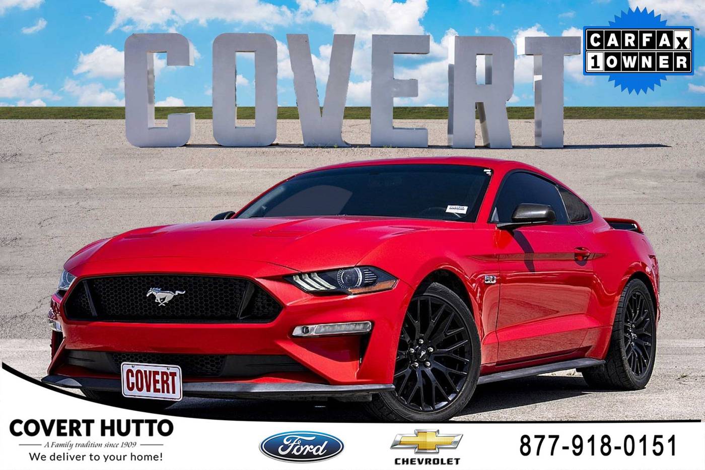 2018 Ford Mustang GT — Coupe — 52,171 mi — Hutto, TX