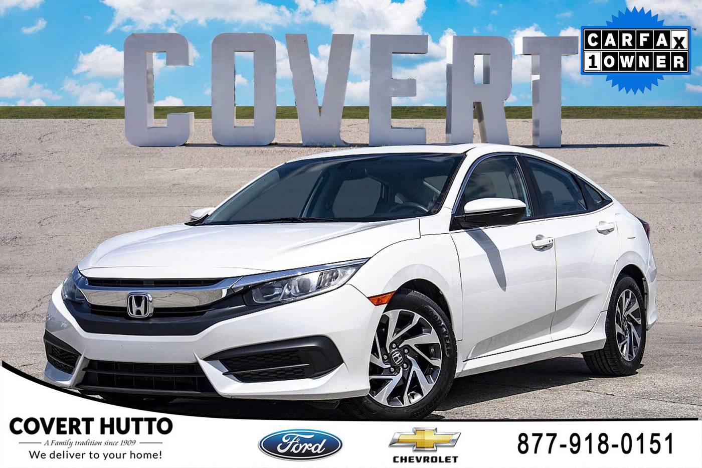 2018 Honda Civic EX — Sedan — 143,794 mi — Hutto, TX
