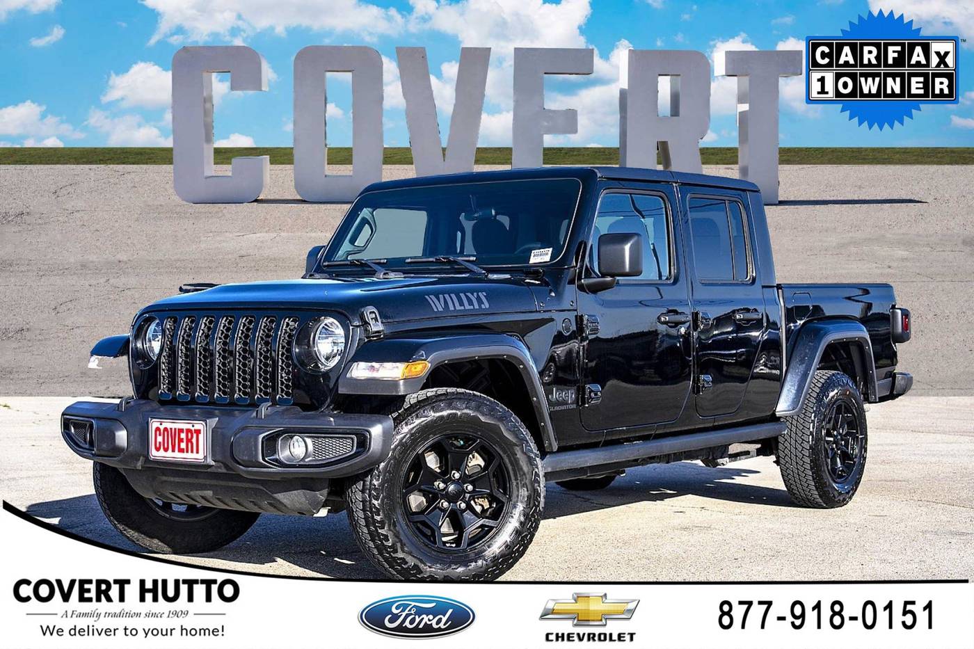 2021 Jeep Gladiator Willys Sport — Pickup Truck — 50,937 mi — Hutto, TX