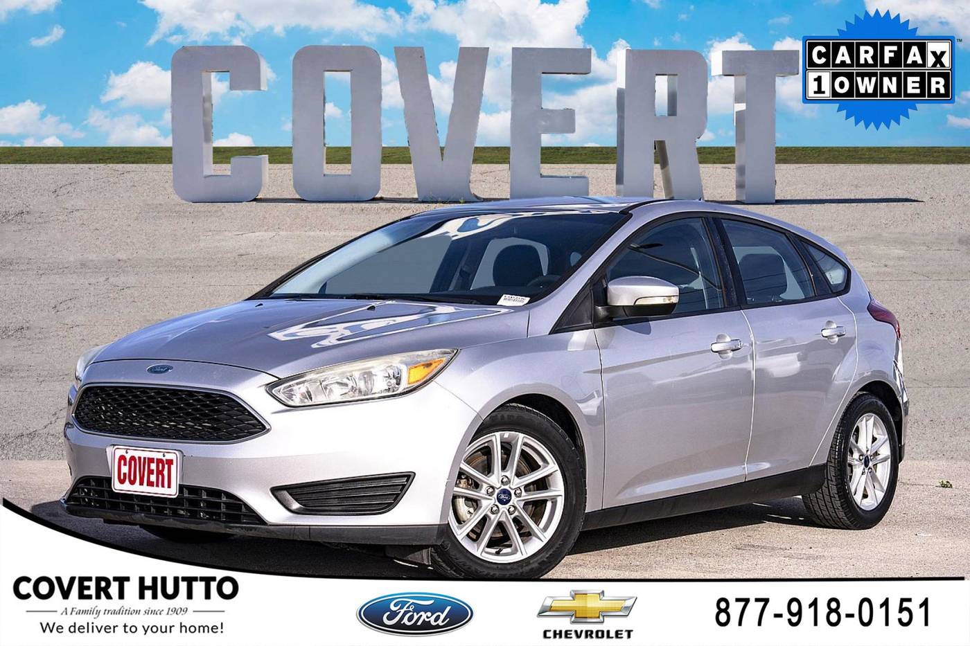 2015 Ford Focus SE — Hatchback — 85,292 mi — Hutto, TX