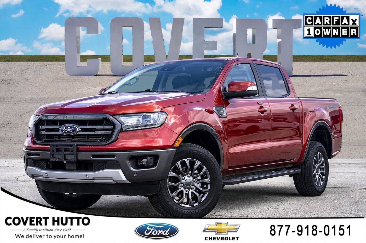 2022 Ford Ranger Lariat — Pickup Truck — 27,680 mi — Hutto, TX