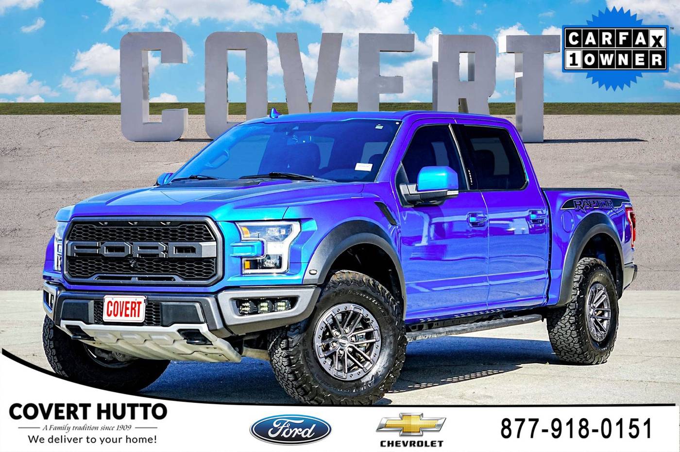2019 Ford F-150 Raptor — Pickup Truck — 69,925 mi — Hutto, TX