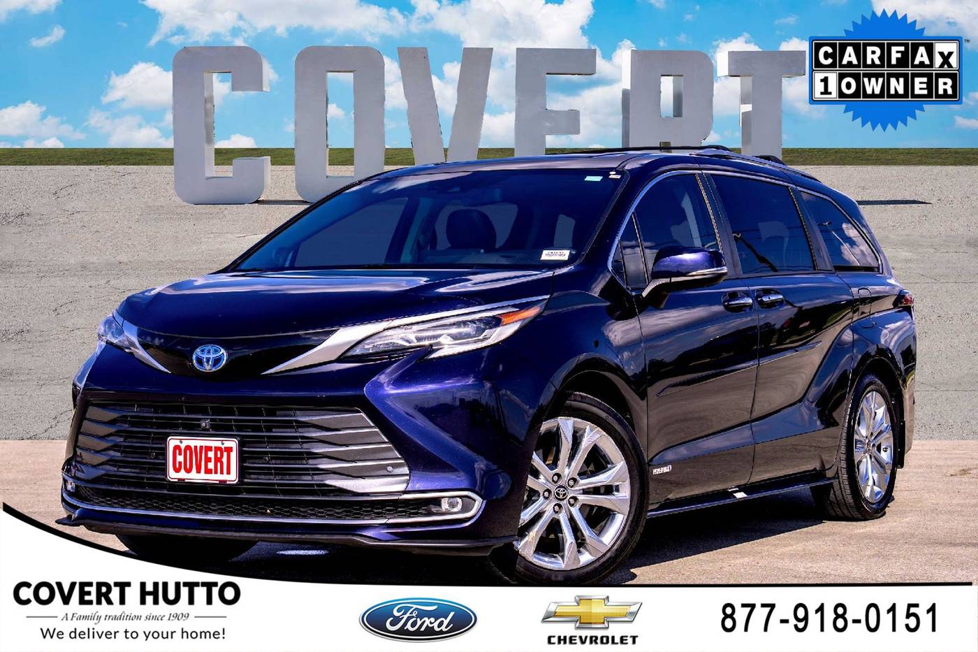 2021 Toyota Sienna Platinum — Minivan — 101,962 mi — Hutto, TX