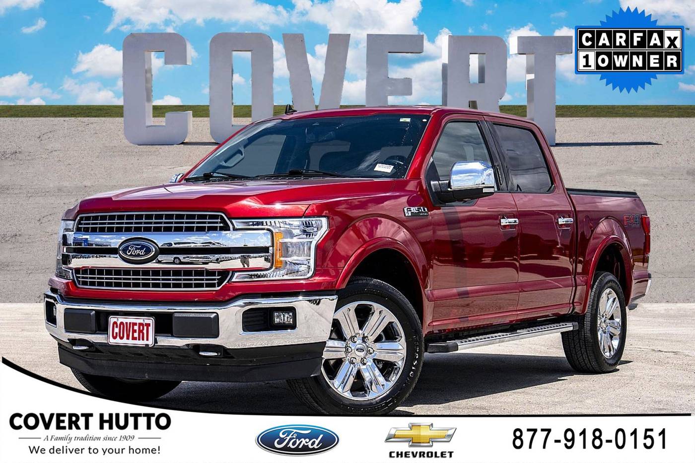 2020 Ford F-150 Lariat — Pickup Truck — 52,924 mi — Hutto, TX