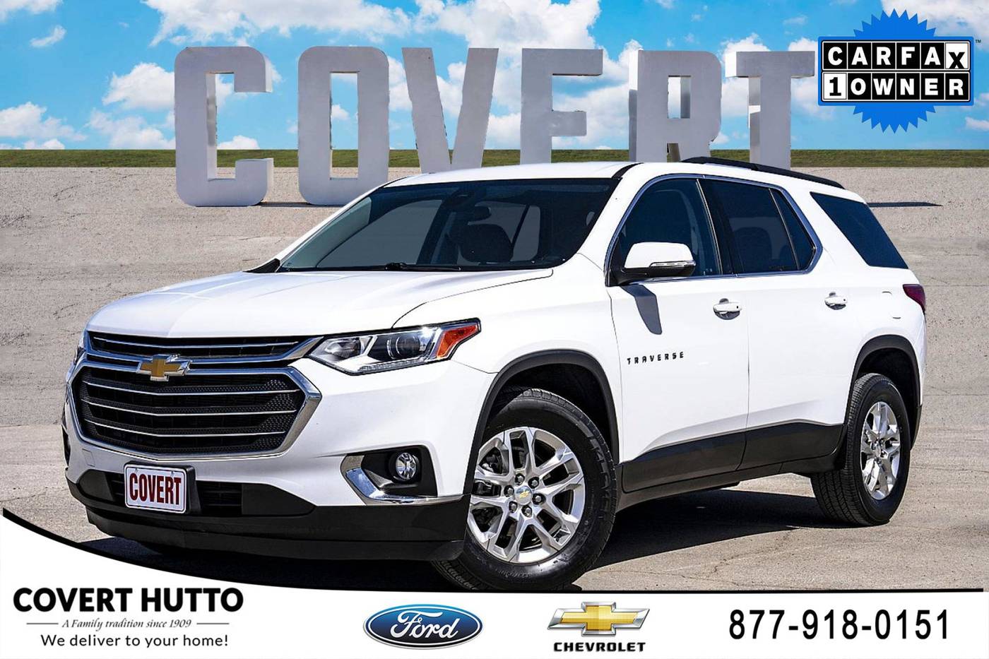 2021 Chevrolet Traverse LT Cloth — SUV — 59,567 mi — Hutto, TX