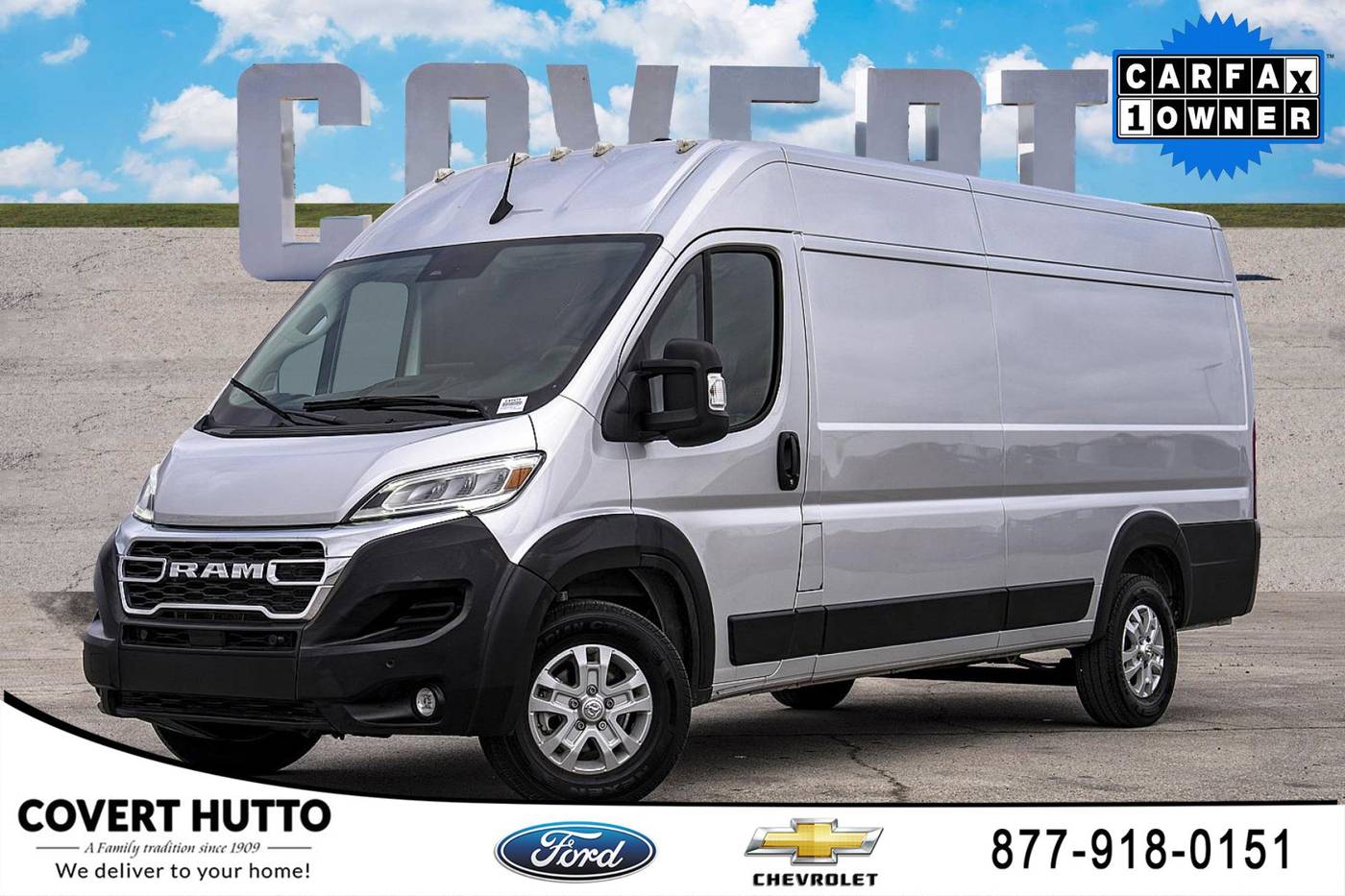 2024 Ram ProMaster Cargo Van SLT+ 3500 — Cargo Van — 48,227 mi — Hutto, TX