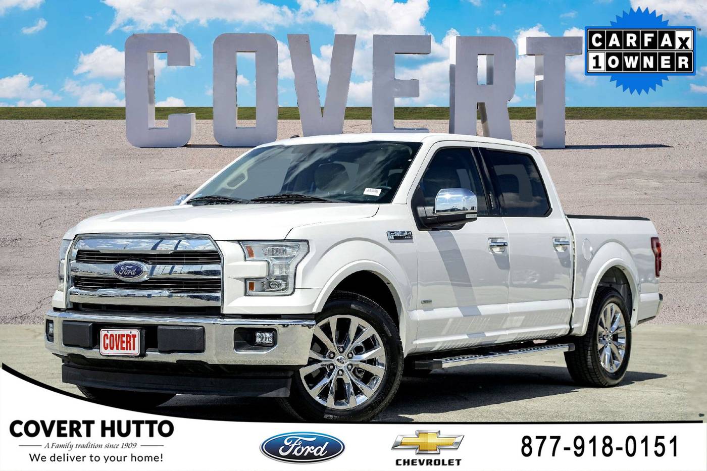 2017 Ford F-150 Lariat — Pickup Truck — 50,735 mi — Hutto, TX