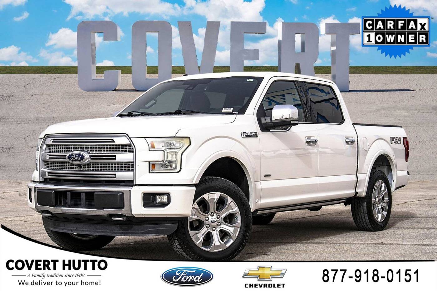 2015 Ford F-150 Platinum — Pickup Truck — 139,994 mi — Hutto, TX