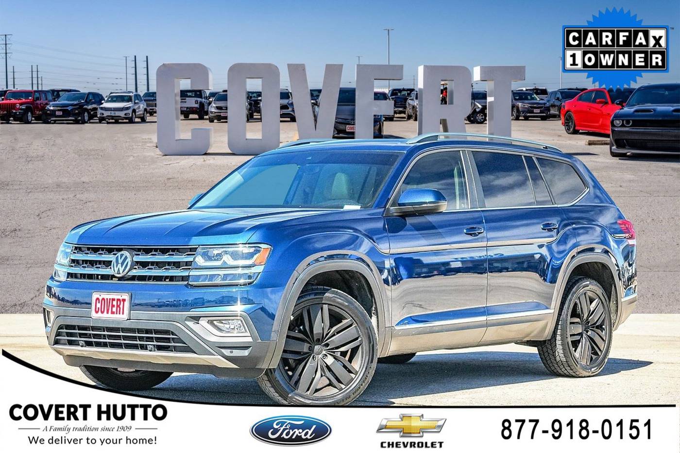 2019 Volkswagen Atlas SEL — SUV — 85,581 mi — Hutto, TX