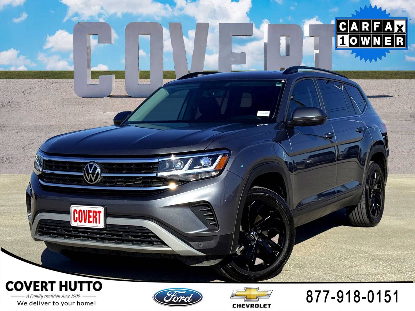 2022 Volkswagen Atlas SE with Technology — SUV — 69,216 mi — Hutto, TX