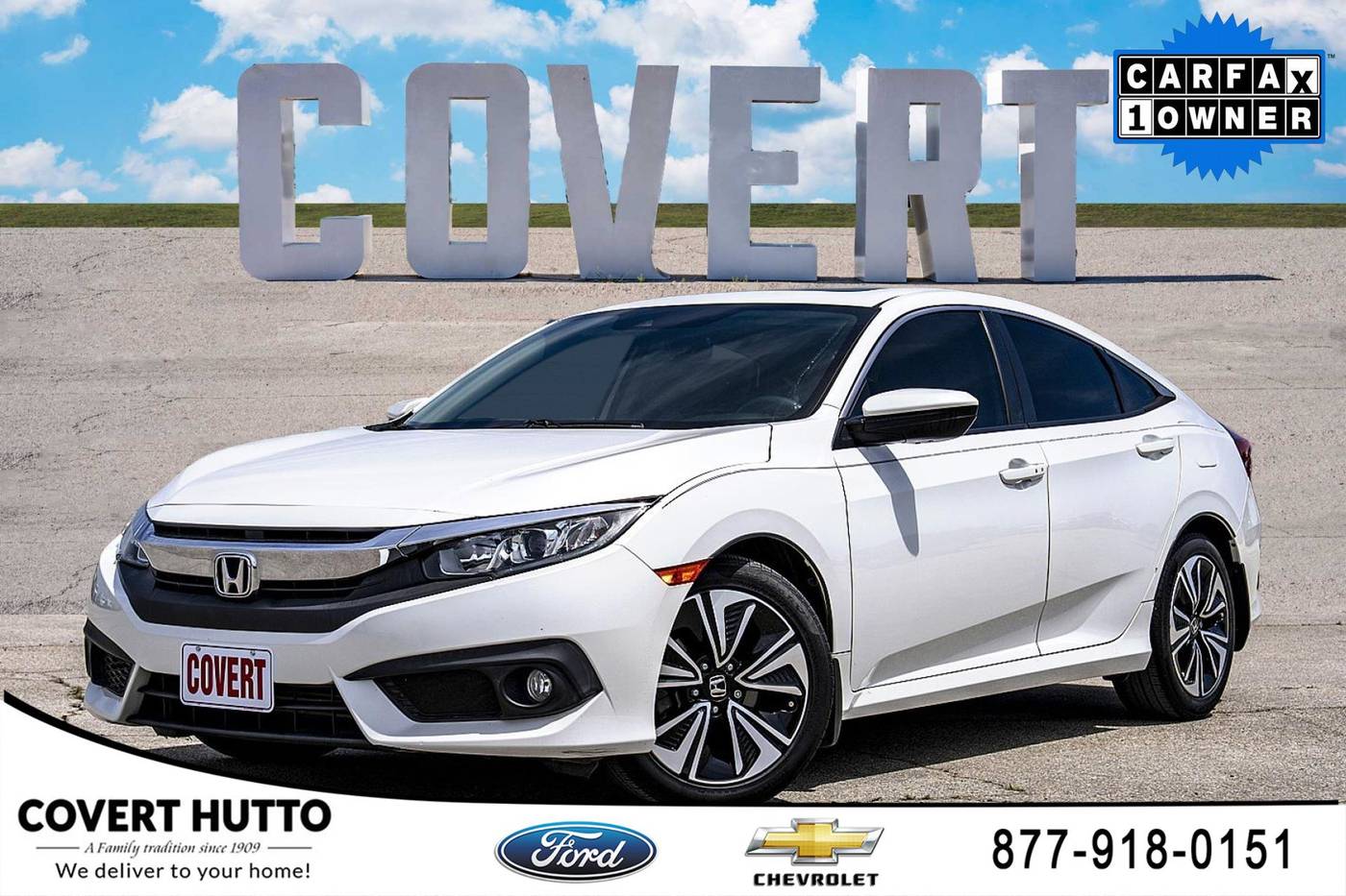 2016 Honda Civic EX-L — Sedan — 91,805 mi — Hutto, TX